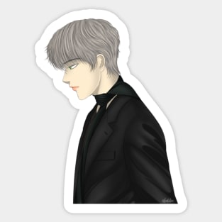 Black Sticker